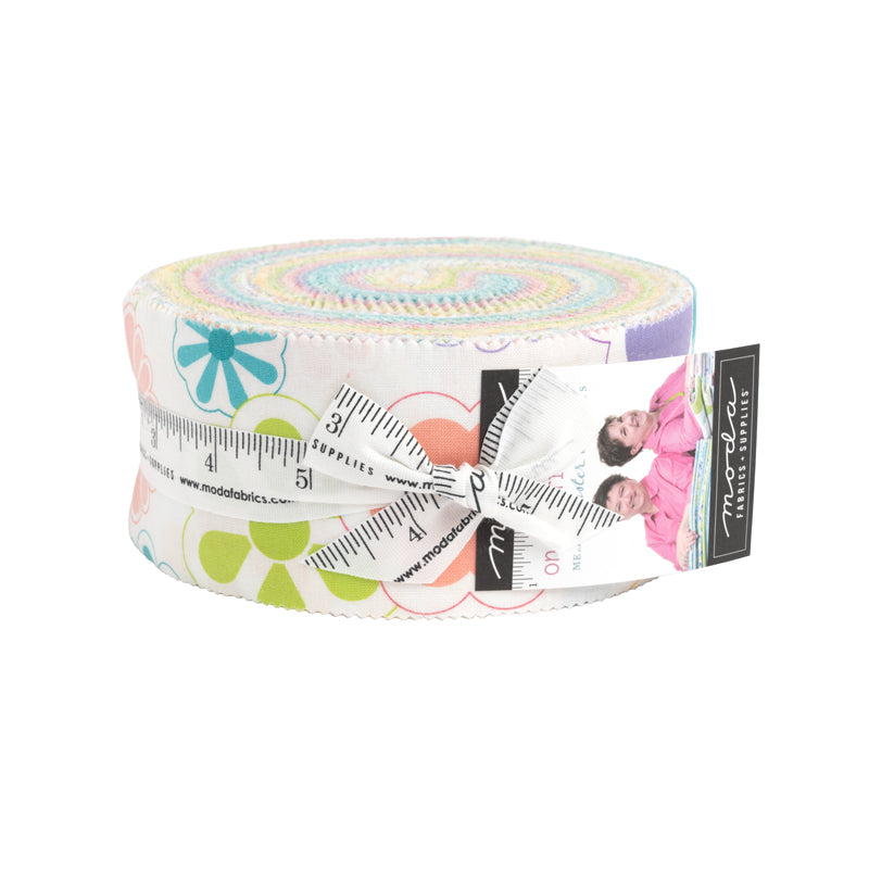 Quilt Fairy UK - Moda On the Bright Side Jelly Roll