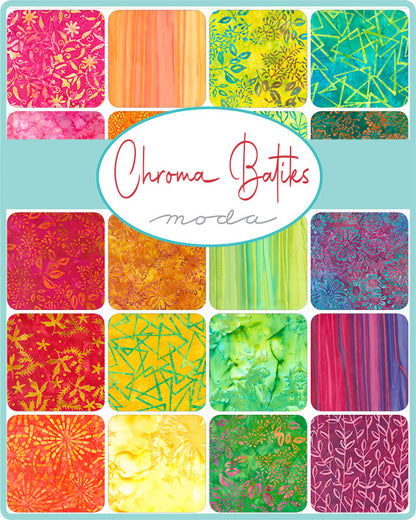 Moda Chroma Batiks Fat Quarter Pack 34 Piece - Quilt Fairy UK