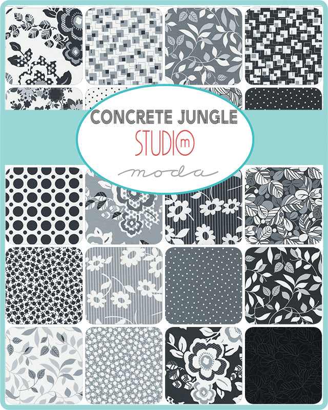 Quilt Fairy UK - Moda Concrete Jungle Fat Quarter Pack 29 Piece