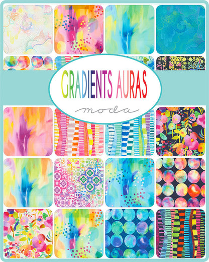 Quilt Fairy UK - Moda Gradient Auras Fat Quarter Pack 27 Piece