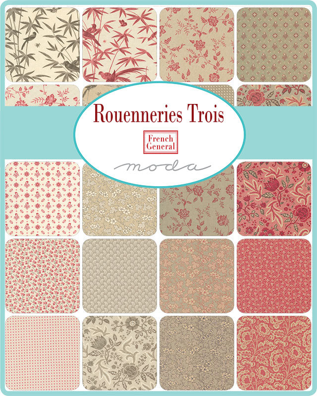 Moda Rouenneries Trois - Quilt Fairy UK