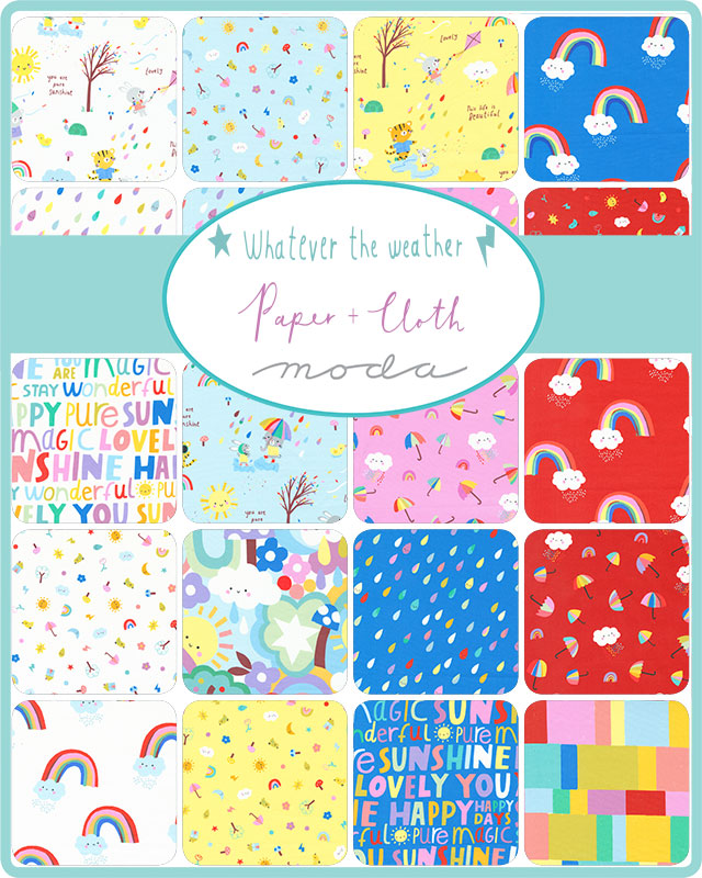 Quilt Fairy UK - Moda Whatever The Weather Fat Quarter Pack 20 Piece