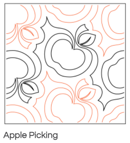 Quilt Fairy UK - Apple Quilting Design