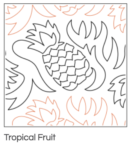 Quilt Fairy UK - Pineapple Quilting Design