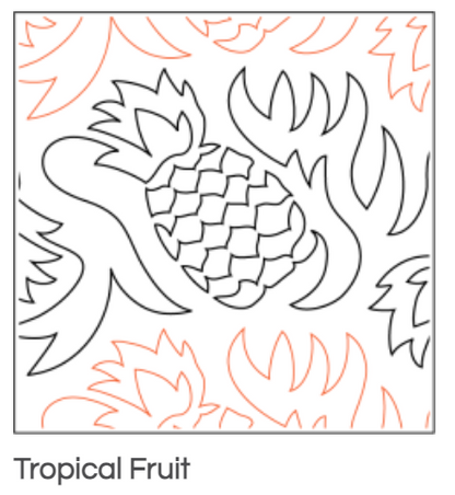 Quilt Fairy UK - Pineapple Quilting Design