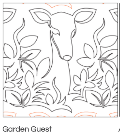 Quilt Fairy UK - Deer Quilting Design