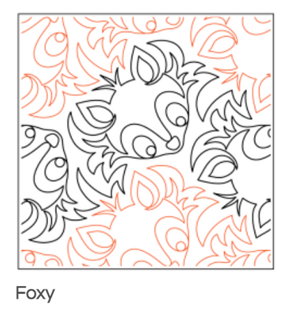 Quilt Fairy UK - Fox Quilting Design