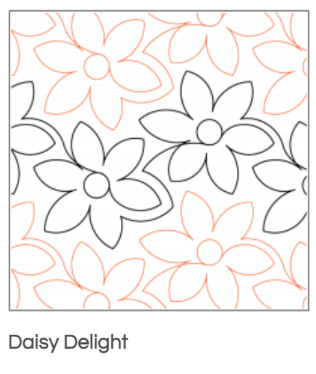 Quilt Fairy UK -Daisy Quilting Design