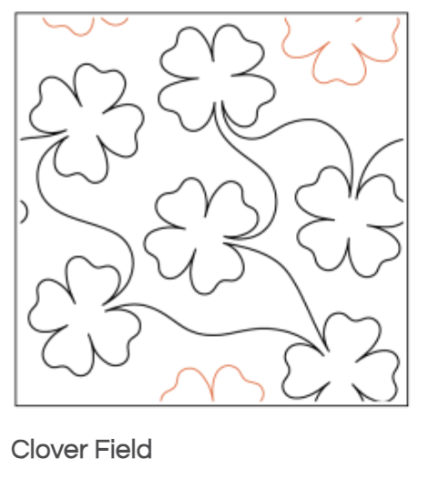 Quilt Fairy UK - Clover Quilting Design