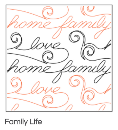 Quilt Fairy UK - Family Life Quilting Design