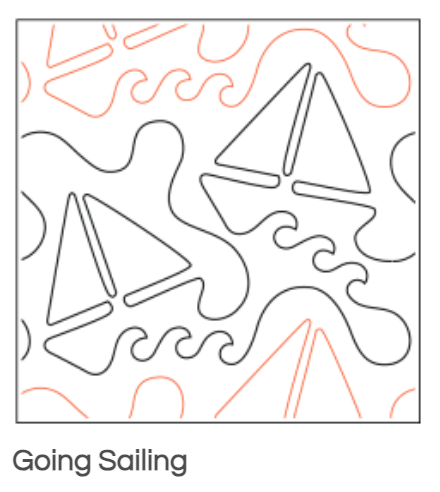 Quilt Fairy UK - Sailing Quilting Design