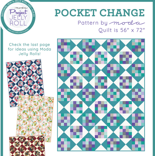 Quilt Fairy UK - Free Digital Quilt Pattern - Pocket Change