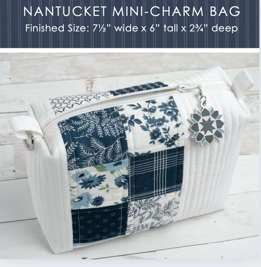 Quilt Fairy UK - Free Digital Quilt Pattern - Mini Charm Bag