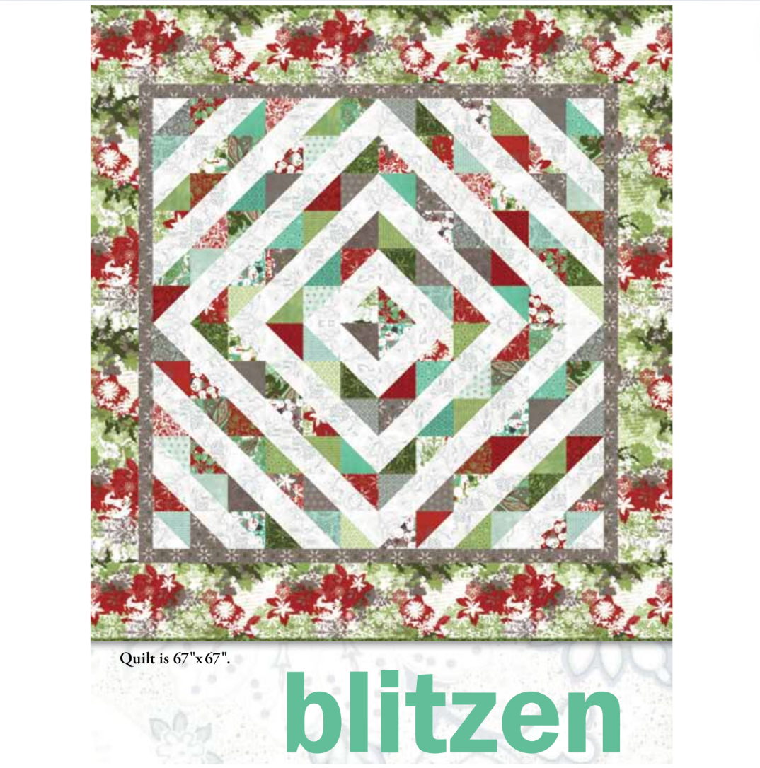 Quilt Fairy UK - Free Digital Quilt Pattern - Blitzen