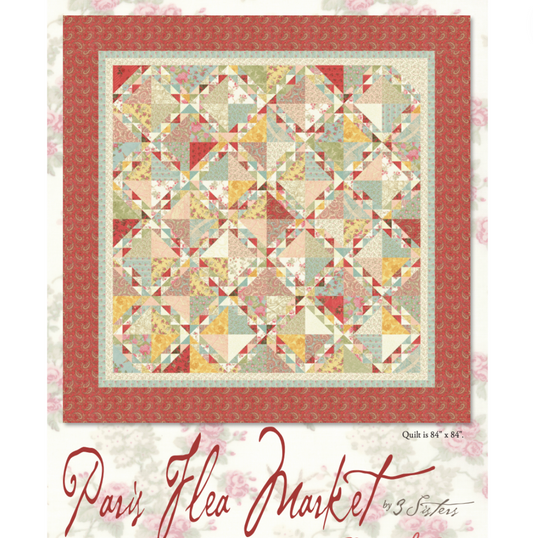 Quilt Fairy UK - Free Digital Quilt Pattern - Paris Flea Market