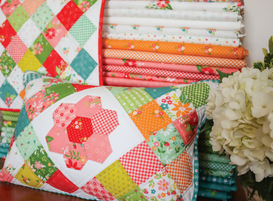 Free Digital Quilt Pattern - Pillow or table runner