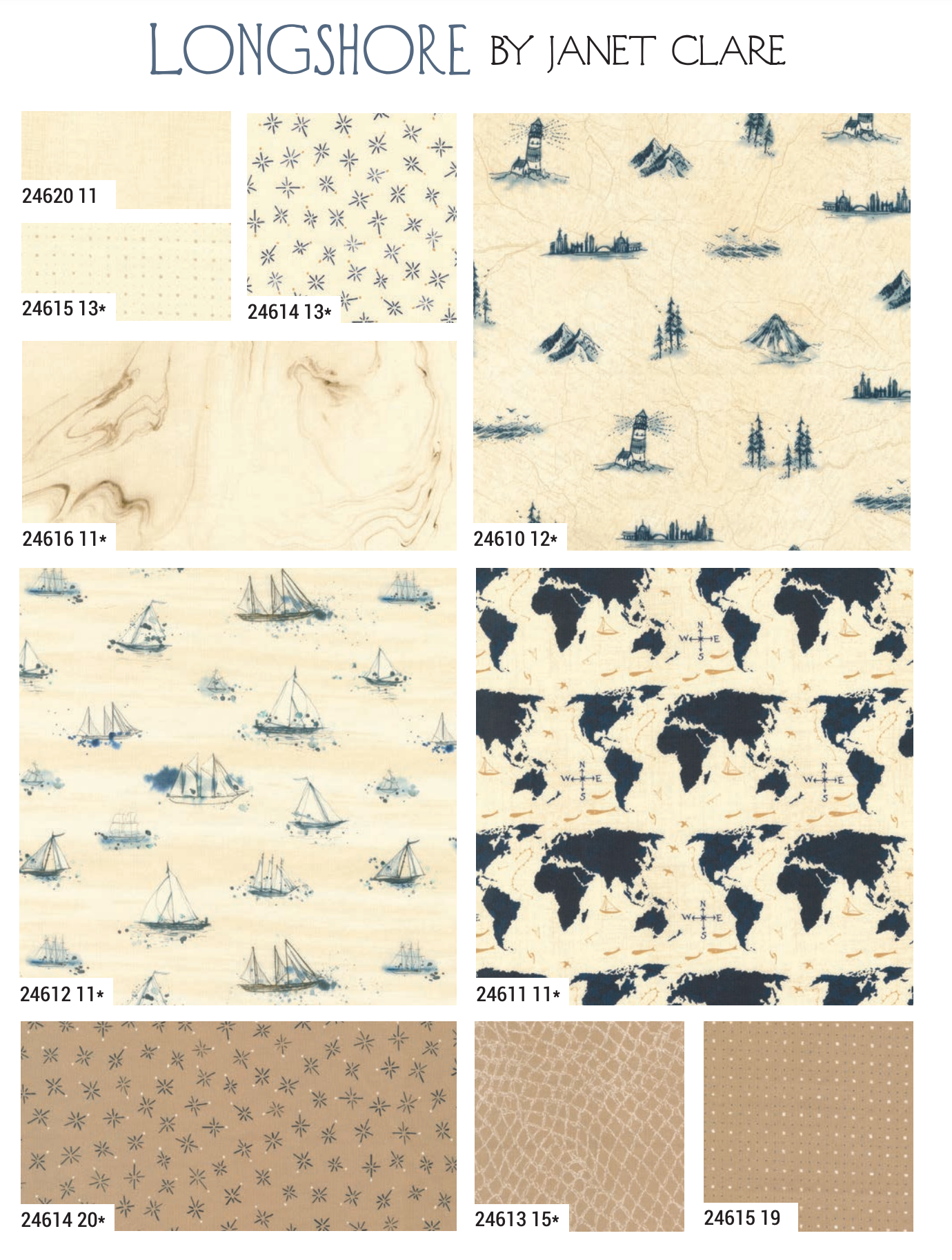 Moda Longshore - Quilt Fairy UK