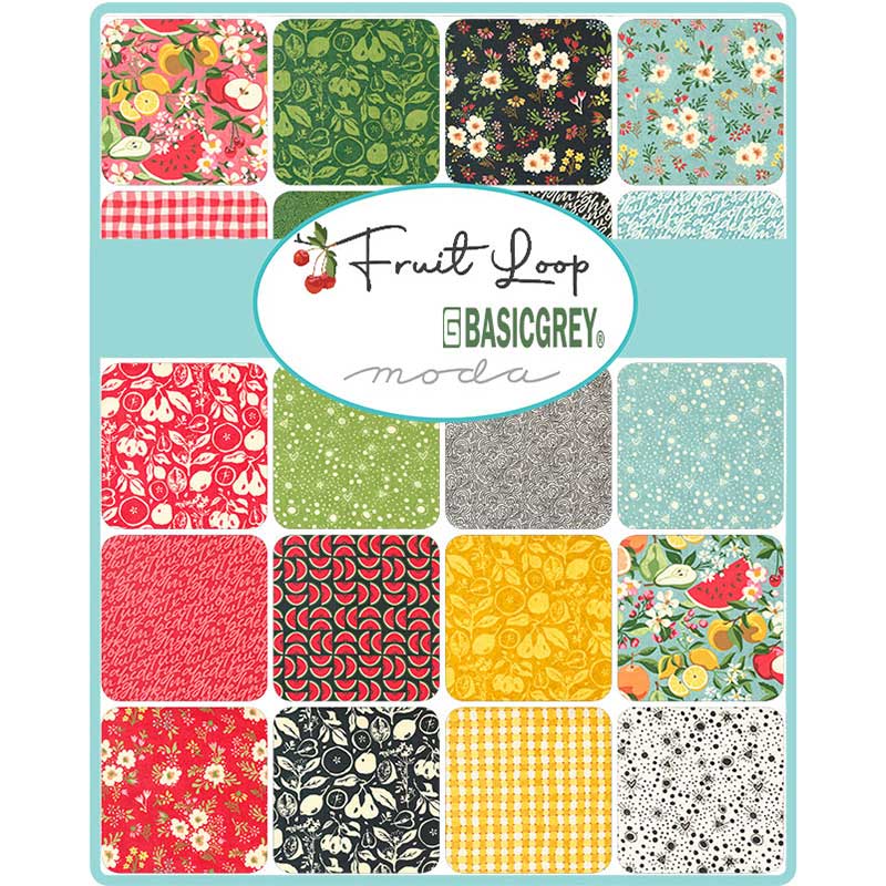 Moda Fruit Loop Fat Quarter Pack 30 Piece